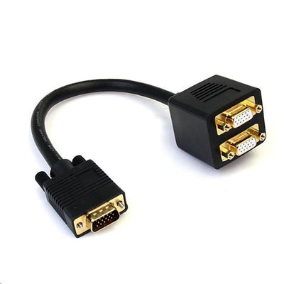 StarTech.com VGASPL1VV VGA Splitterkabel – 30 cm
