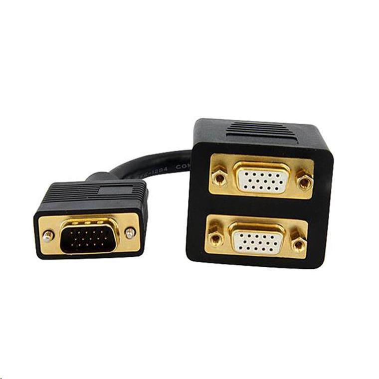 StarTech.com VGASPL1VV VGA Splitterkabel – 30 cm