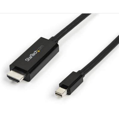 StarTech.com  MDP2HDMM3MB 4K 30Hz Mini DisplayPort to HDMI Cable - 3m (10ft) - Black