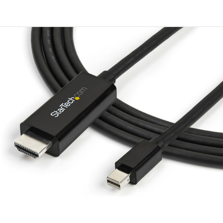 StarTech.com  MDP2HDMM3MB 4K 30Hz Mini DisplayPort to HDMI Cable - 3m (10ft) - Black
