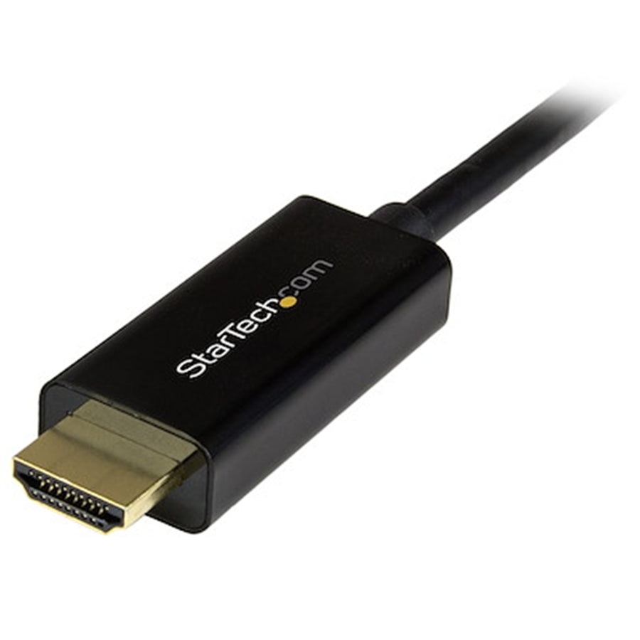 StarTech.com  DP2HDMM2MB 4K 30Hz DisplayPort to HDMI Cable - 2m (6ft) - Black