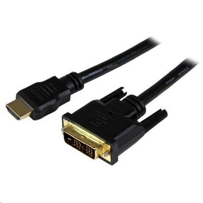 StarTech.com HDDVIMM150CM - 1.5m HDMI to DVI-D Cable - M/M