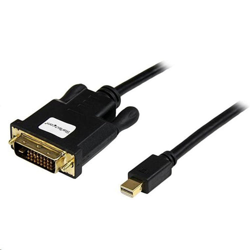 StarTech.com  MDP2DVIMM3B 1920x1200 - Passive Mini DisplayPort to DVI Cable - 90cm (3ft) - Black