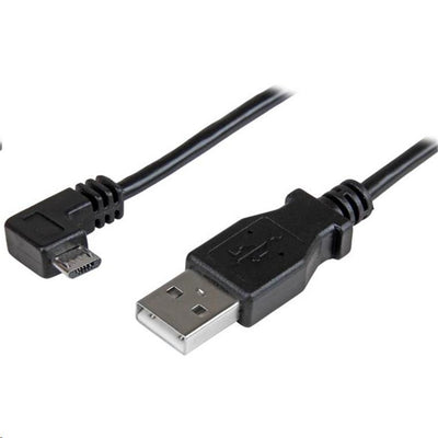 StarTech.com USBAUB2MRA - 1,8 m gewinkeltes Micro-USB Lade-/Synchronisationskabel