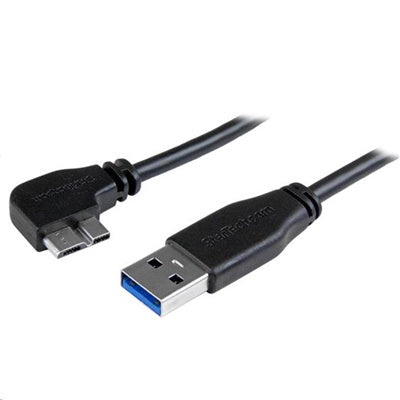 StarTech.com USB3AU50CMLS – 0,5 m (20 Zoll) schlankes Micro-USB-3.0-Kabel – Stecker/Stecker