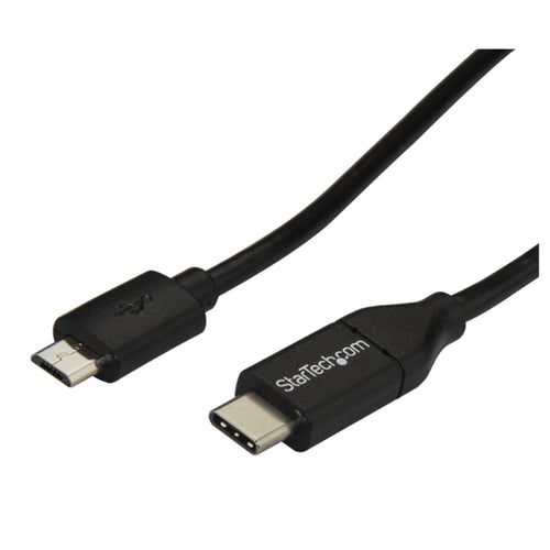 StarTech.com USB2CUB1M USB 2.0 - 480Mbps USB-C to Micro USB Cable - 1m