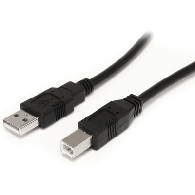 StarTech.com USB2HAB30AC – 9,1 m langes aktives USB-2.0-A-auf-B-Kabel – Stecker/Stecker