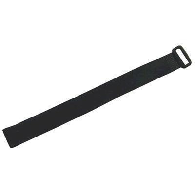 DYNAMIX CAB300-BLACK - Hook & Loop Cable Tie 300mm x 20mm BLACK Colour Packs of 10