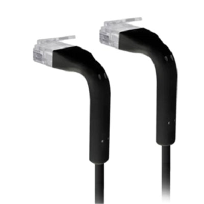 Ubiquiti UC-PATCH-0.3M-RJ45-BK - UniFi Black 300mm patch cable with both end bendable RJ45