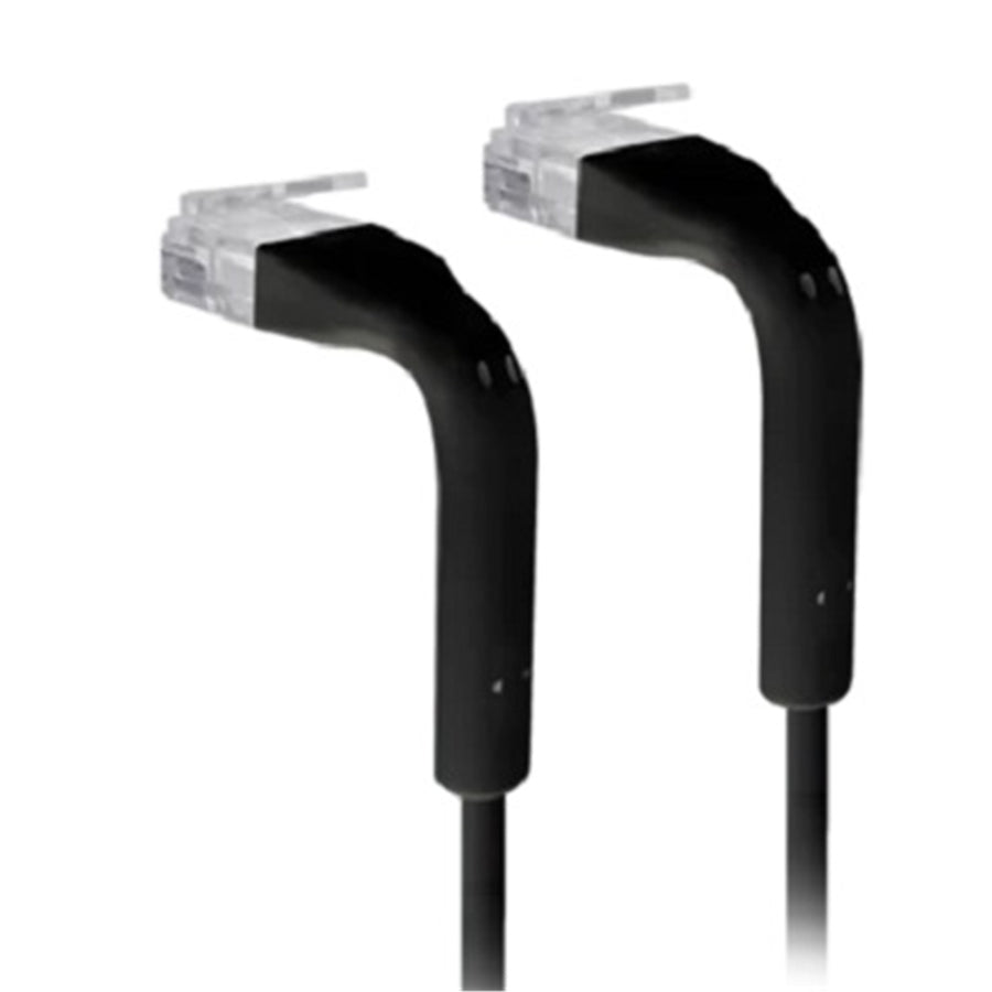 Ubiquiti UC-PATCH-0.3M-RJ45-BK - UniFi Black 300mm patch cable with both end bendable RJ45