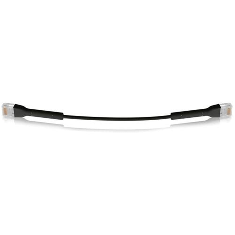 Ubiquiti UC-PATCH-0.3M-RJ45-BK - UniFi Black 300mm patch cable with both end bendable RJ45
