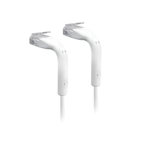 Ubiquiti UC-Patch-0.3M-RJ45 - UniFi White 300mm patch cable with both end bendable RJ45
