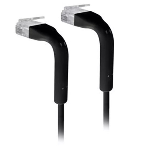Ubiquiti UC-Patch-RJ45-BK-50 - UniFi Black 100mm patch cable with both end bendable RJ45 - 50 Pack