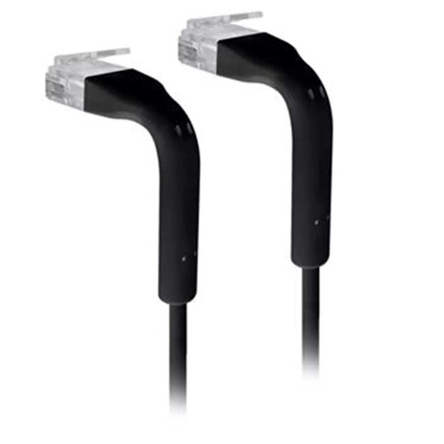 Ubiquiti UC-Patch-RJ45-BK-50 - UniFi Black 100mm patch cable with both end bendable RJ45 - 50 Pack