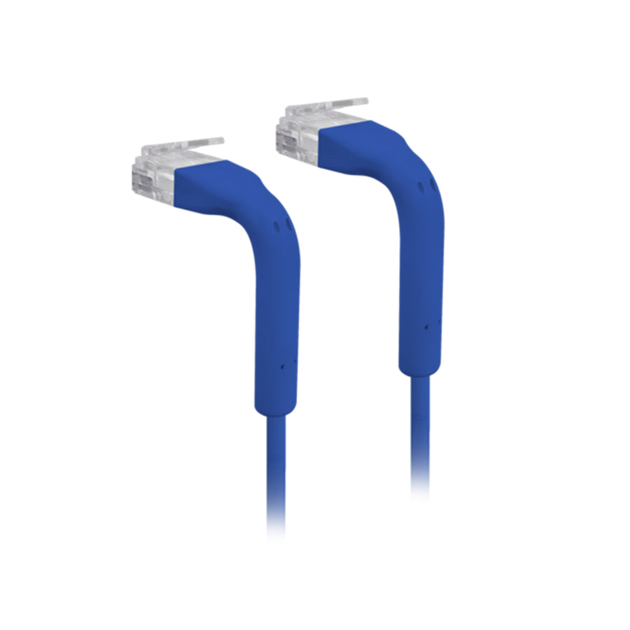 Ubiquiti UC-PATCH-0.3M-RJ45-BL - UniFi Blue 300mm patch cable with both end bendable RJ45