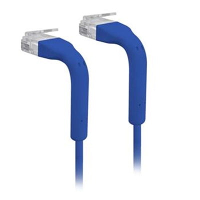 Ubiquiti UC-PATCH-RJ45-BL - UniFi 10cm RJ45 patch cable with both ends bendable blue
