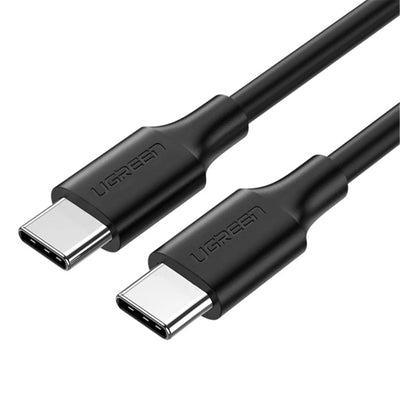 Ugreen USB-C 2.0 Male To USB-C 2.0 Male 3A Data Cable Black 2M