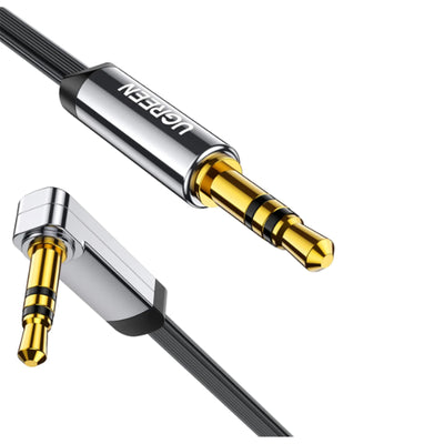 Ugreen 3.5 Male To Male Angled Flat Cable 2M