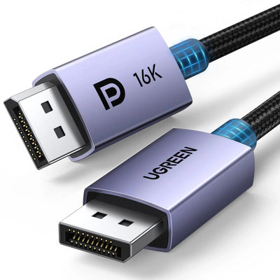 UGREEN  UG-15383   16K Display Port 2.1 Braided Cable