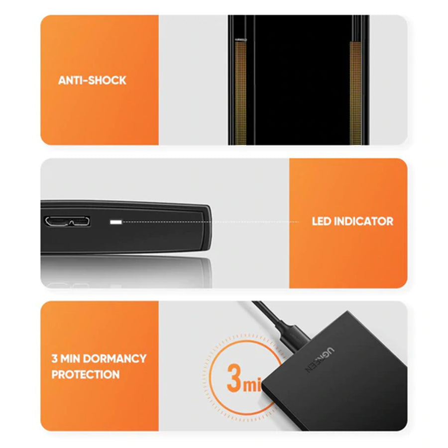 UGREEN 2.5 Inch Hard Drive Box