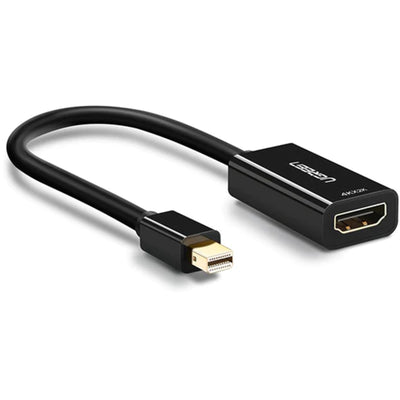Ugreen Mini DP To HDMI Female Converter 4K Black