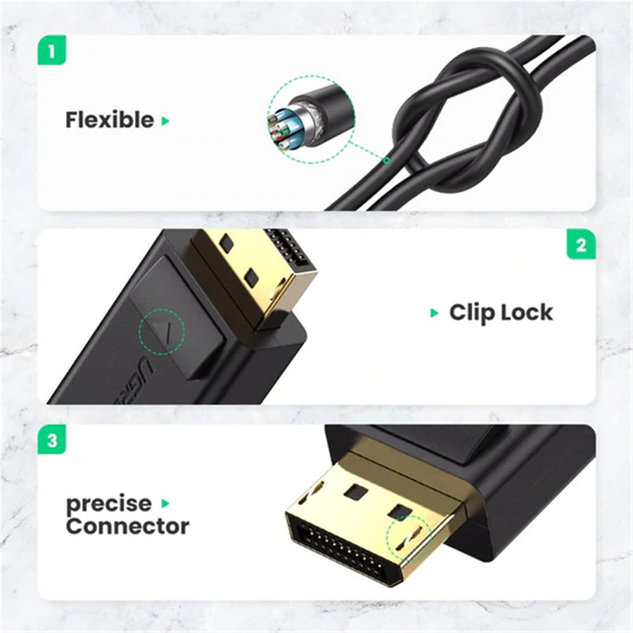 UGREEN UG-40363 DisplayPort to HDMI Female Converter 4K 2K