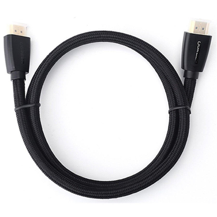 UG-40409 - Ugreen HDMI-Stecker-auf-Stecker-Kabel mit Geflecht Schwarz 1,5M