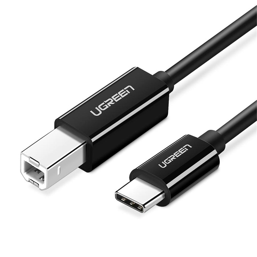 Ugreen USB-C 2.0 To USB-B 2.0 Print Cable Black 2M