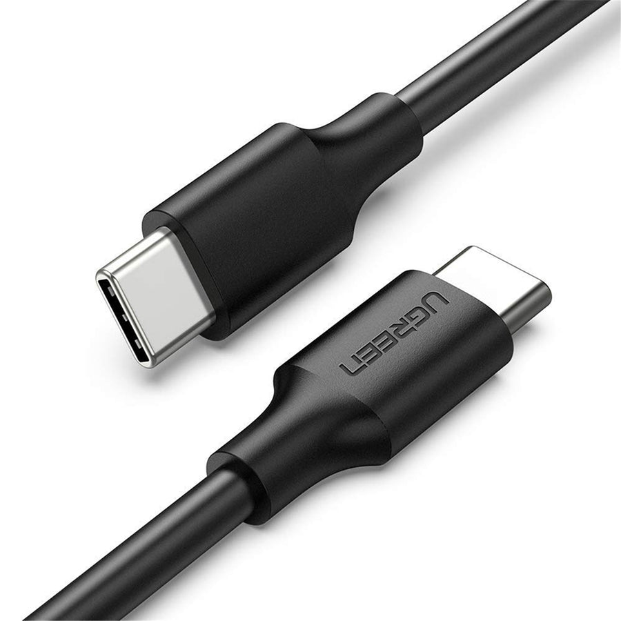 Ugreen USB-C 2.0 Male To USB-C 2.0 Male 3A Data Cable Black 1M