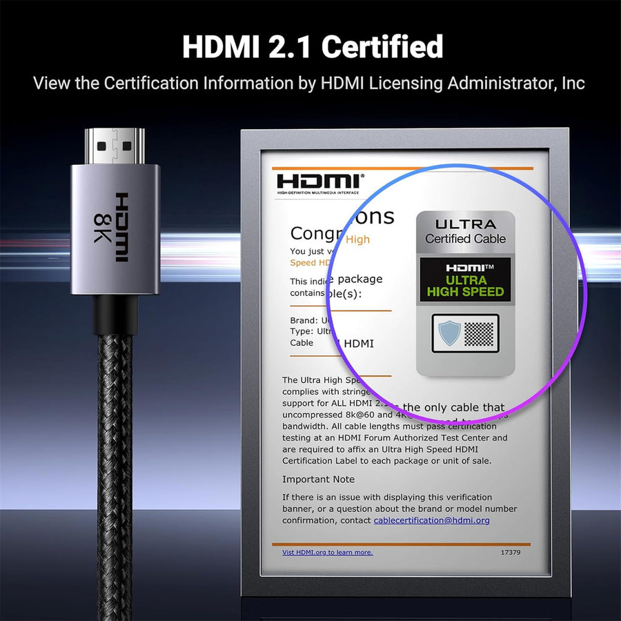 UGREEN UG-25910 HDMI 8K Cable 2m