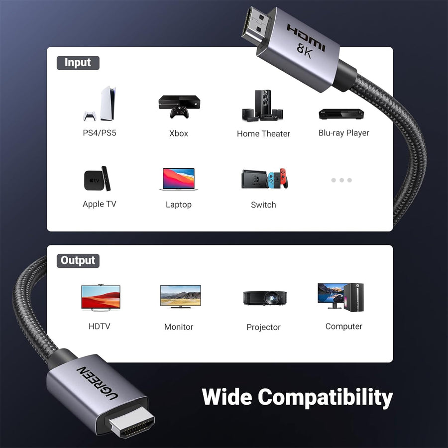 UG-25911 - UGREEN HDMI 8K Cable 3m