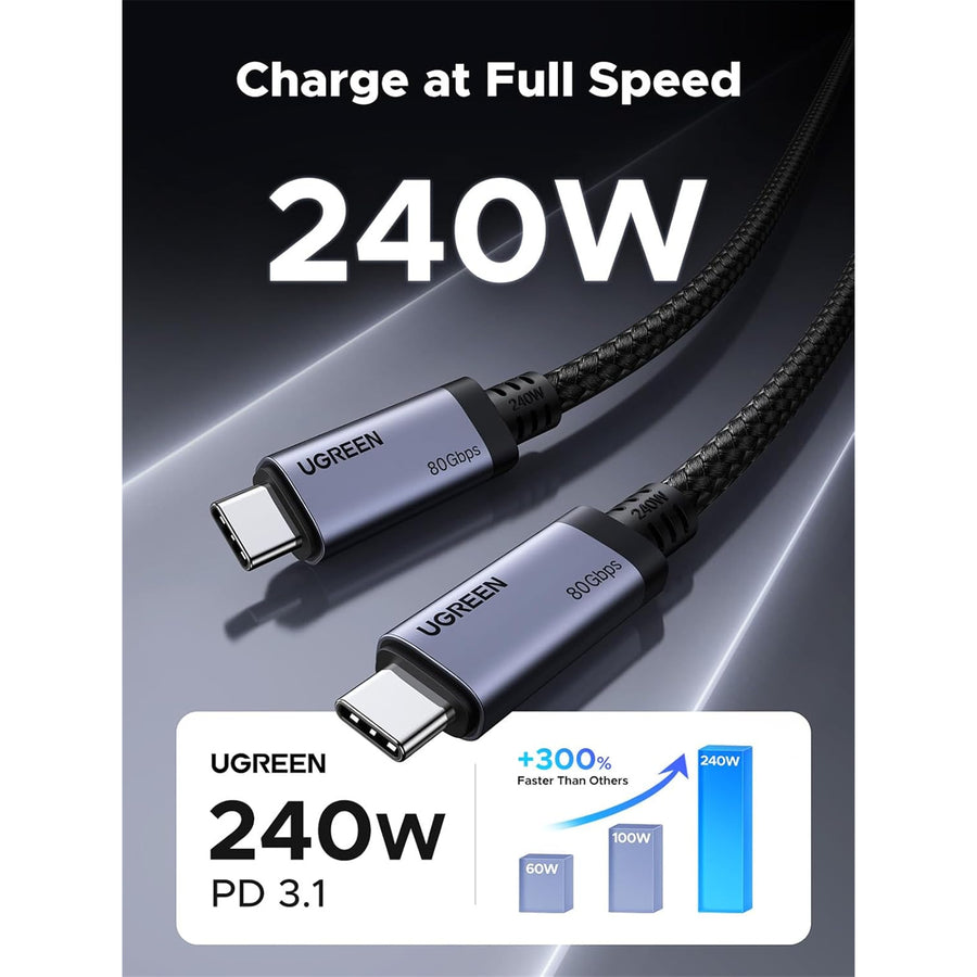 UGREEN UG-65383 USB4-Kabel 5A Max – 1m