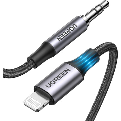 UGREEN  UG-70509 MFi Certified Lightning to 3.5mm Cable