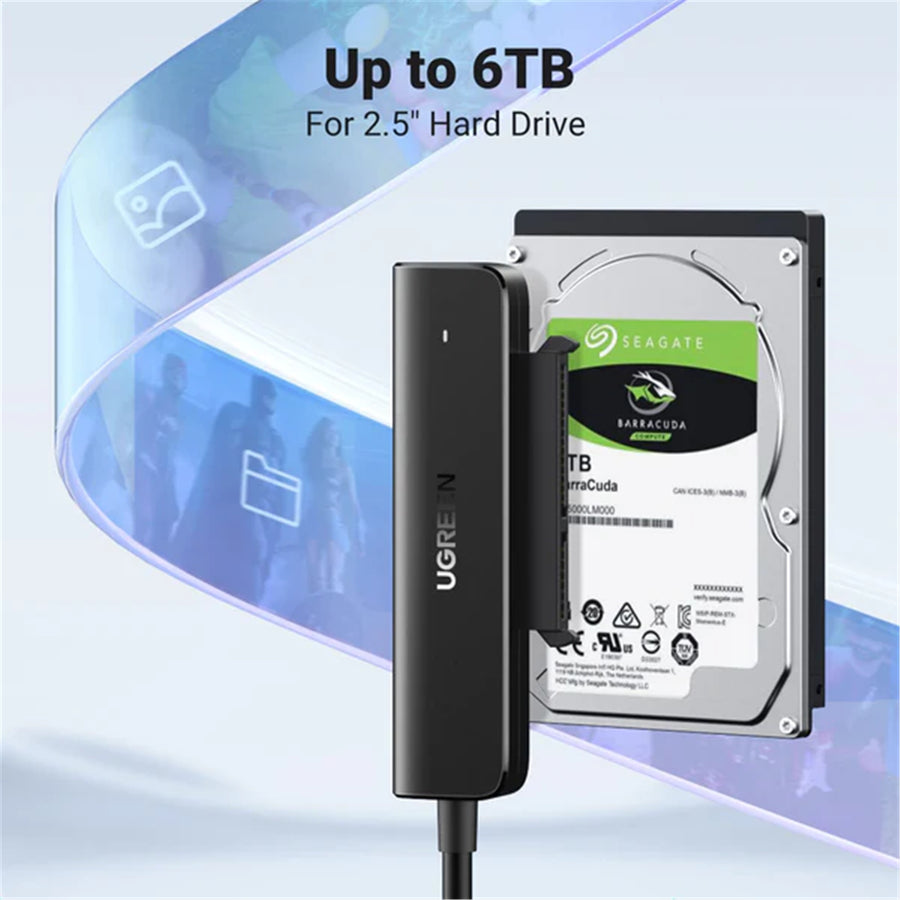 UG-70610 - Ugreen USB-C 3.1 to SATA  Adapter Cable for 2.5"