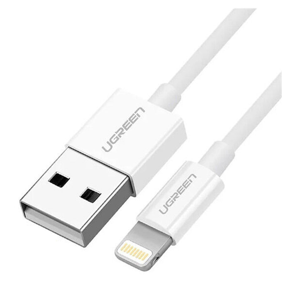 UGREEN UG-80313 USB 2.0 Lightning auf USB-A Kabel - 50cm - Weiß