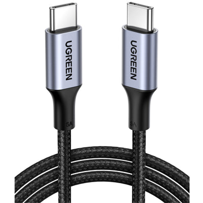 UG-90120 - Ugreen Type C 2.0 Male To Type C 2.0 Male 5A Data Cable 3M