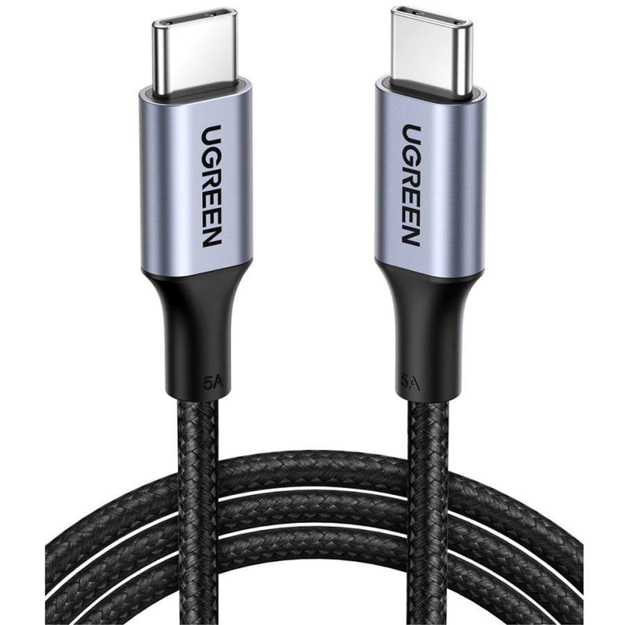 UG-90120 - Ugreen Type C 2.0 Male To Type C 2.0 Male 5A Data Cable 3M