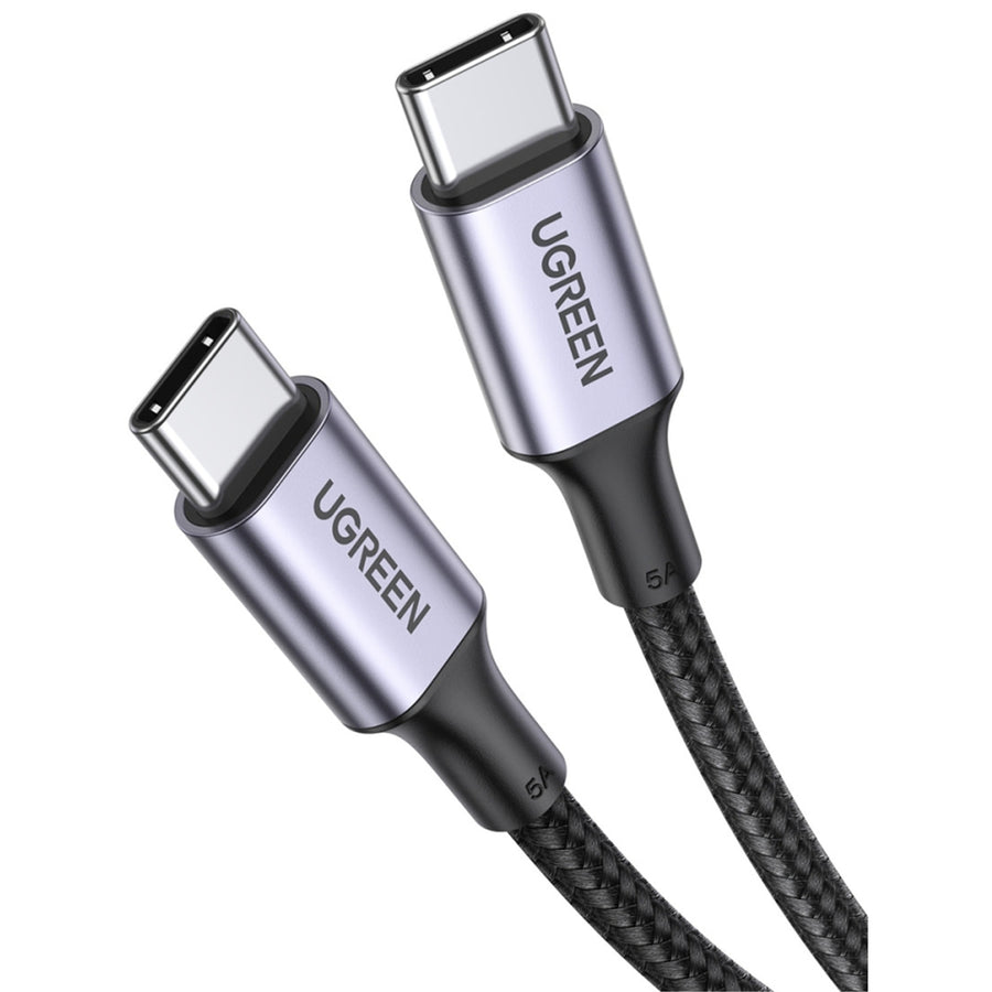 UG-90120 - Ugreen Type C 2.0 Male To Type C 2.0 Male 5A Data Cable 3M