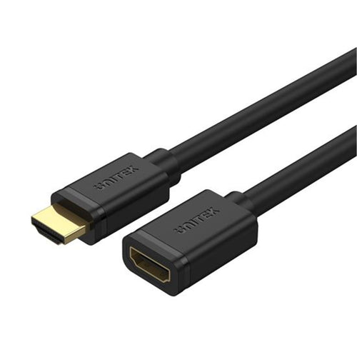 Unitek Y-C166K - HDMI 2.0 Extension Male to HDMI Female Cable. 4K@60Hz HDR1 HDCP2.2