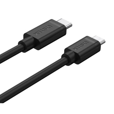 Unitek  Y-C473BK USB 2.0 USB-C to Micro USB-B Cable - 1m - Black