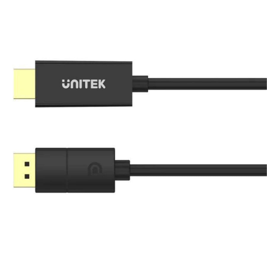 Unitek V1608A - 1.8m DisplayPort to HDMI Cable. Supports Max Res up to 4K@60Hz. Unidirectional Cable.
