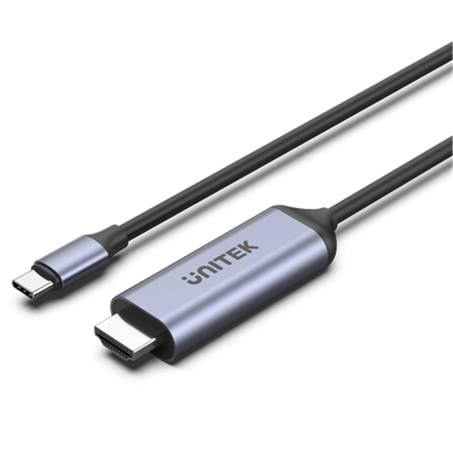 Unitek  V1423B  USB-C to HDMI Cable - 1.8m - Black + Grey