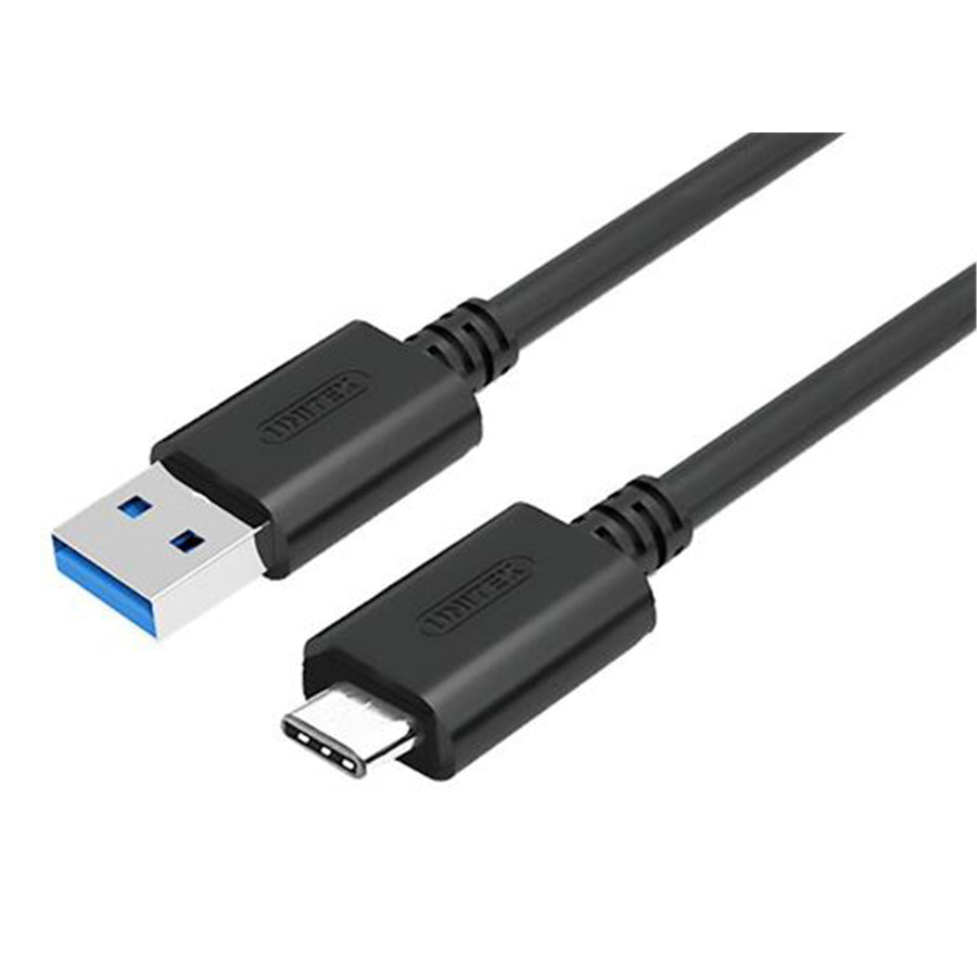 DYNAMIX USB-02 – USB Typ C (USB-C) Stecker auf USB Typ A (USB-A) Stecker 1m Kabel