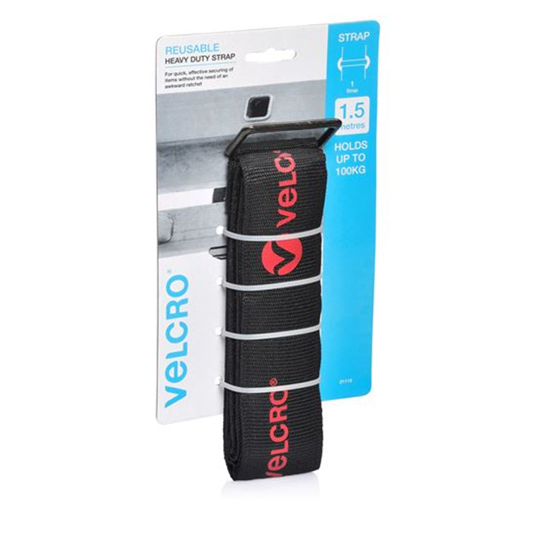 Velcro  VEL21115  Cable Management Strap - 1.5m - Black