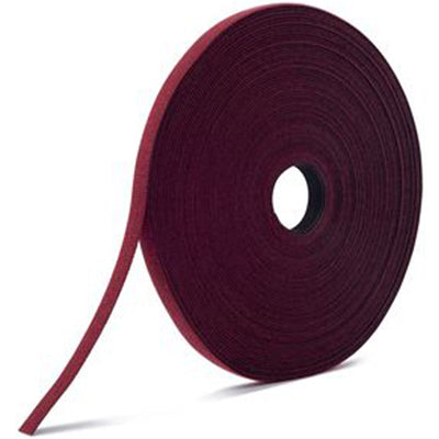 Velcro  VEL30994  Cable Management Tie - 22.8m - Cranberry