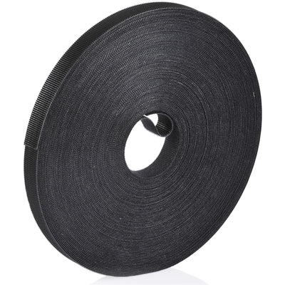 VELCRO VEL58787 – QWIK 12,5mm Endlosrolle 22,8m. Individuell zuschneidbar, selbstgreifend, wiederverwendbar