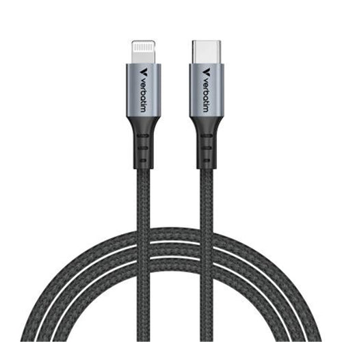 Verbatim 31844 120CM USB-C TO LIGHTNING CABLE - BLACK