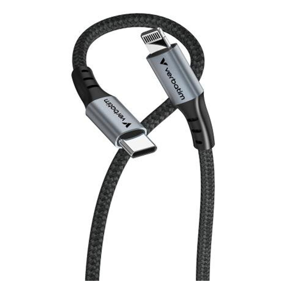 Verbatim 31844 120CM USB-C TO LIGHTNING CABLE - BLACK