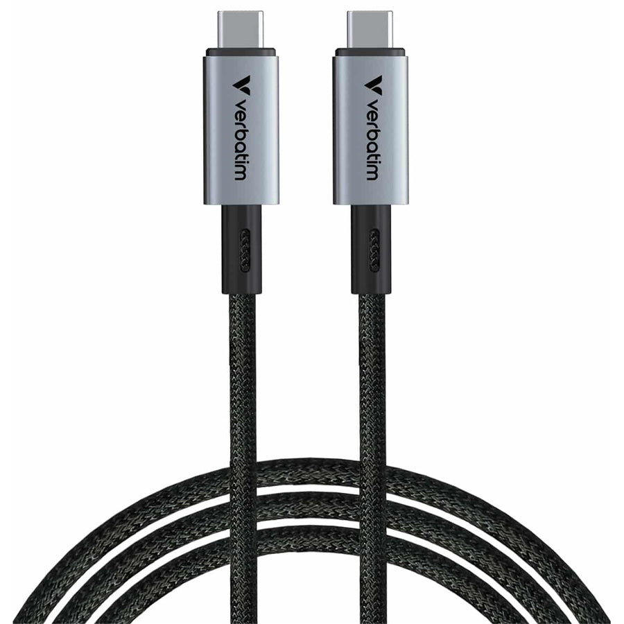 Verbatim 31847 240W - 40Gbps USB-C Cable - 1.2m - Black