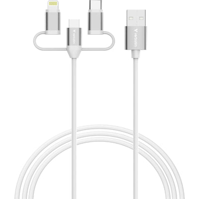 Verbatim 32394 3-IN-1 CABLE MICRO-B USB-C LIGHTNING